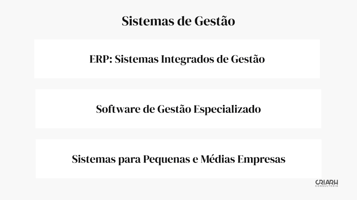 Descrição: Sistemas integrados de gestão.